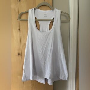 YPB Women's white workout tank